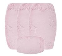 Emmahome LARGE ROMANY GYPSY WASHABLE 4PCS MAT/RUG SET, CARAVAN/MOBILE HOME LARGE SIZES, 100X140CM, ULTRA SOFT MICROFIBRE YARN, Zenga (Pink)