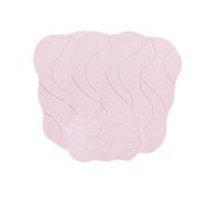 EMMAHOME ROMANY GYPSY CARAVAN MICROFIBER WASHABLE MATS 4pcs SET, 75x125cm - 18mm THICKNESS, Debora (Pink)