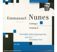 Emmanuel Nunes - Lichtung I And II [European Import]