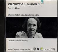 Emmanuel Nunes, Vol.2