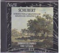 Emmanuel Pahud - Schubert: Introduction & variations D.802, Sonate Arpeggione en la mineur, D 521 / Sonatine en la mineur, op. 137 n°2, D 385