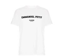 Emmanuel Petit Men's T-Shirt - White / S
