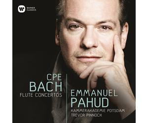 EMMANUEL/PINNOCK,TREVOR PAHUD - FLÖTENKONZERTE CD NEW BACH,CPE