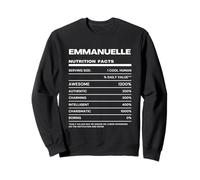 Emmanuelle Nutrition Facts Name Sweatshirt