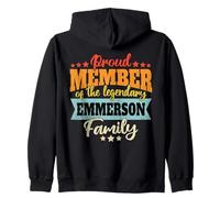 Emmerson Last Name Emmerson Family Emmerson Zip Hoodie