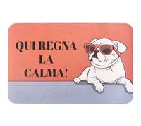 emmevi Dis_K Non-Slip Non-Slip Rubber Mat 38 x 60 cm Under Bowl Dog Cat