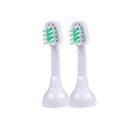 emmi-pet 2X A1 (S2) Small Ultrasonic Toothbrush Heads for emmi-pet 1.0 & 2.0 Ultrasonic Toothbrush I Prevents Tartar, Fights Bad Breath & Gingivitis I Silent & Without Scrubbing