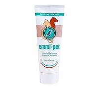 Emmi-pet 3X Dog Toothpaste for Ultrasonic Toothbrush I Dog Toothpaste Suitable for All Dog Breeds of All Ages I Vegan, Free from Nanomaterials & Microplastics I Without Animal Testing I 75 ml