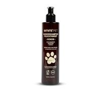 emmi-pet Dog Shampoo Moisture Cocos 250 ml - Gentle Hydro Coat Care with Coconut, Removes Mite Faeces & Fungal Spores, Moisturising & Nourishing, for Sensitive Dog Skin - for Shine