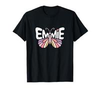 Emmie Butterfly - Personalized Cute Name Word Art T-Shirt