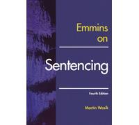 Emmins On Sentencing (Blackstone's Practical Approach Series) (Society for Classical Studies American Classical Studies)