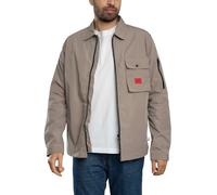 Emmond Zip Overshirt Light/Pastel Brown XL
