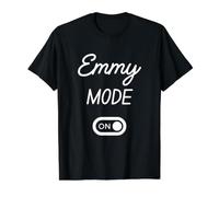 Emmy Mode On Name Value Graphic T-Shirt, Men, Black, XL