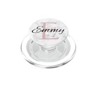 Emmy Rose Pink Glamour Monogram Letter I Girls PopSockets PopGrip for MagSafe