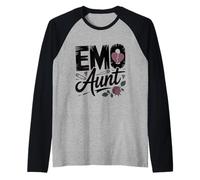 Emo Aunt Raglan Baseball Tee