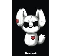 Emo Chibi Kawaii Easter Goth Emo Bunny Notebook: Best Happy Easter Journal For Kids Girls & Women - Cute Happy Easter Day Notebooks Basket Stuffers 6"x9" 110 Pages