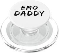Emo daddy Emo Father/dada Goth Punk cool father's Day PopSockets PopGrip for MagSafe
