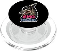 Emo Dinosaur Sad Dino Emotional Dinosaur Existential Dino PopSockets PopGrip for MagSafe