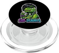 Emo Dinosaur Sad Dino Emotional Dinosaur Existential Dino PopSockets PopGrip for MagSafe