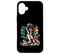 Emo Fairy Whispers: A Creepy Cute Saga Case for iPhone 16 Plus