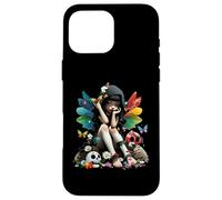 Emo Fairy Whispers: A Creepy Cute Saga Case for iPhone 16 Pro Max