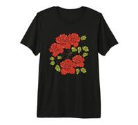 Emo Goth Y2K Alt Fairy Grunge Flower Rose Web Spider Premium T-Shirt