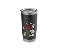 Emo Gothic Butterfly Graphic Stainless Steel Insulated Tumbler