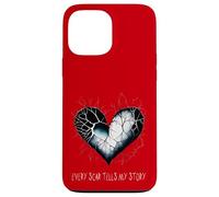 Emo Heart Every Scar Tells My Story Alt Goth Sad Valentine Case for iPhone 13 Pro Max