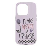 Emo It Was Never A Phase Broken Heart Case for iPhone 15 Pro