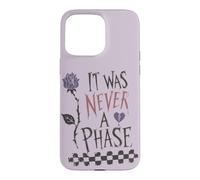 Emo It Was Never A Phase Broken Heart Case for iPhone 15 Pro Max
