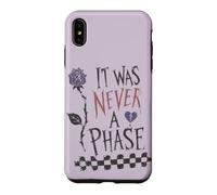 Emo It Was Never A Phase Broken Heart Case for iPhone XS Max