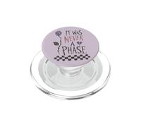 Emo It Was Never A Phase Broken Heart PopSockets PopGrip for MagSafe