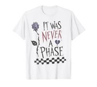 Emo It was Never A Phase Broken Heart Value Graphic T-Shirt
