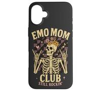 Emo Mom Club Still Rockin Skeleton Nostalgia Women Mother Case for iPhone 16 Plus