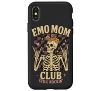 Emo Mom Club Still Rockin Skeleton Nostalgia Women Mother Case for iPhone X/XS