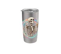 Emo Moms Club Skeleton It was Never a Phase Coffee Mum Mama Stainless Steel Insulated Tumbler