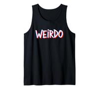 EMO Punk - Funny 2000s 00s EMO Style Weirdo Tank Top