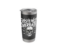 Emo Style Scene Kid Dark Aesthetic Emotional Expression Stainless Steel Insulated Tumbler