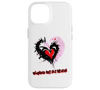 Emo Wounded But Not Broken Alternative Sad Valentine Case for iPhone 14