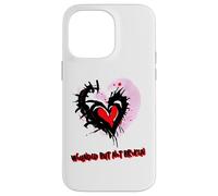 Emo Wounded But Not Broken Alternative Sad Valentine Case for iPhone 14 Pro Max