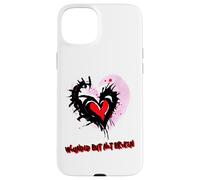 Emo Wounded But Not Broken Alternative Sad Valentine Case for iPhone 15 Plus
