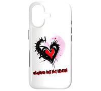 Emo Wounded But Not Broken Alternative Sad Valentine Case for iPhone 17