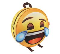 Emoji 2100002073 Joy Lol Rofl Crying with Laughter 3D Effect Junior Backpack, 31 cm