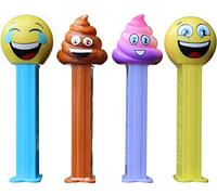 Emoji Pez Dispenser With Two Refils (Sold Singly, ONE Random Character Supplied)