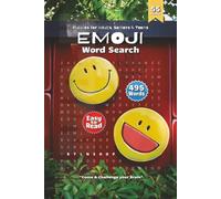 Emoji Word Search Puzzle Book: Cheerful Word Searches Featuring Icons, Moods, Expressions & More | 6x9 Inches | 110 Pages of Playful Puzzles - Perfect for Relaxing Days & Thoughtful Gifts!