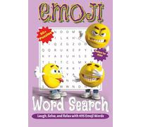 Emoji Word Search Puzzle Book: Fun and Easy-to-Read Word Searches Featuring Emojis, GIFs, Texting, Memes, and More | 6x9 Inches | 110 Pages | 50+ ... Gift for Holidays, Vacations, and Free Time