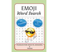 Emoji Word Search Puzzle Book: Word Searches with Easy to Read Print about emojis, emoticons, icons | 6x9 inches | 50 Puzzles ... Gift for Vacations, Holidays and Free Times