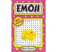 Emoji Word Search Puzzle Book: Word searches with easy-to-read text about Emoji, Smiley, Emoticon -- 6X9 inches, 110 pages - More than 50 puzzles -- ... for travel, vacation, downtime, or as a gift
