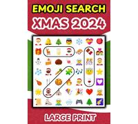 Emoji Word Search Puzzles: Christmas 2024
