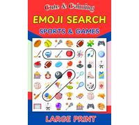 Emoji Word Search Puzzles: Sports & Games